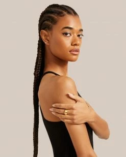 Thatch 14K Gold Plated Chunky Ring Accessories