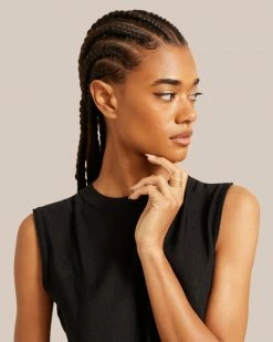 Thatch 14K Gold Plated Cuff Ring