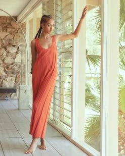 Sky Ocean Development Limited Clothing Anina Reversible Wide Rib Dress