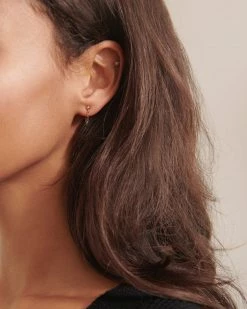 Highlow Accessories 14K Gold Swing Earrings