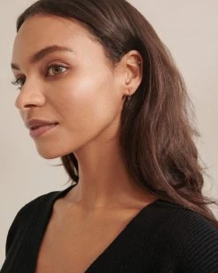 Highlow Accessories 14K Gold Swing Earrings