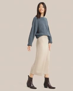 Expert Group Limited Annie Faux Wrap Midi Skirt