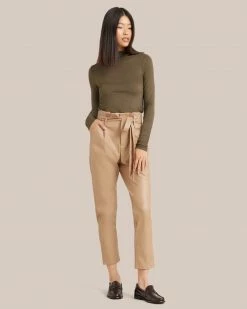 UBASE INTERNATIONAL, INC. Ava Mock-Neck Long-Sleeve Tee Lounge