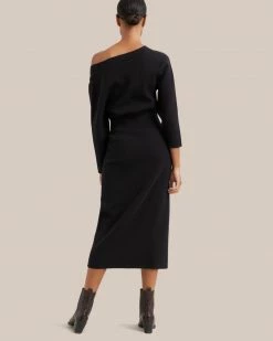 Brilliant Wise Corporation Limited Lounge Brea Off-Shoulder Sweater Dress