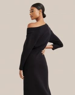 Brilliant Wise Corporation Limited Lounge Brea Off-Shoulder Sweater Dress