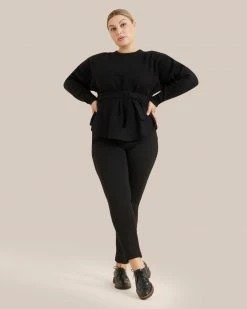 Hua Jia Brooke High Waisted Ponte Pant