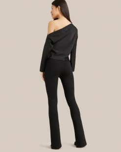 Asia Consultancy Co., Ltd Chrissy Split Hem Ponte Pant
