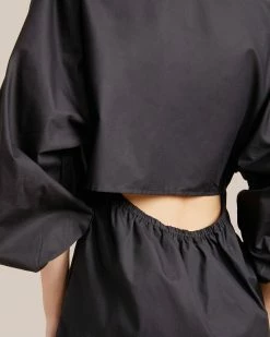 Fashion Apparels Clara Open-Back Button Down Dress