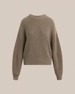 Expert Group Limited Denise Cotton Relaxed Crew Neck Sweater