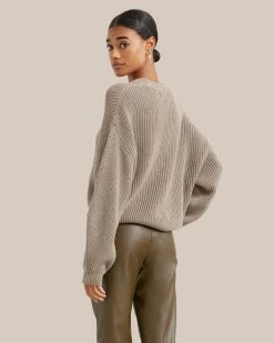 Expert Group Limited Denise Cotton Relaxed Crew Neck Sweater