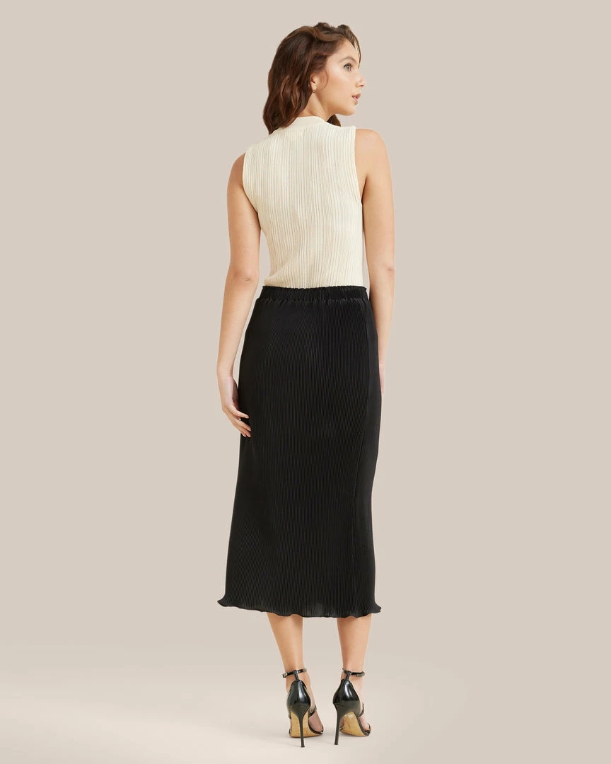 Modern Ref Celebrate Eloise Plisse Midi Skirt