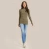 Hua Shang Group (H.K.) Ltd Kimberly Ruched Long-Sleeve Tee