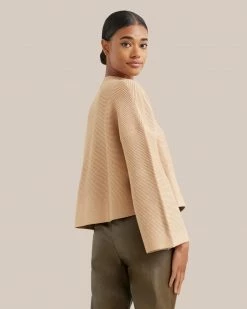 Sky Ocean Development Limited Clothing Lou Swing Ribbed Sweater