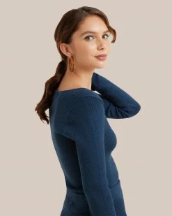 Nat + Noor Milo Amber Hoops