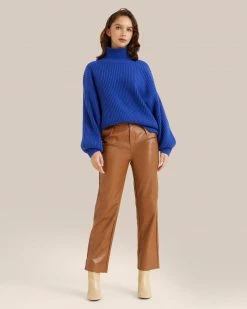 Emory Park Pernille Vegan Leather Trouser Clothing
