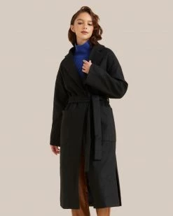 Fore Collection Shayla Belted Coat Clothing