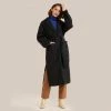 Fore Collection Shayla Belted Coat Clothing