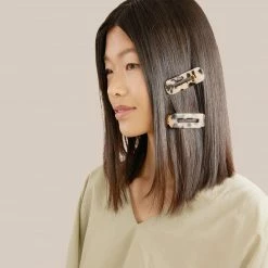 Nat + Noor Tortoise Hair Clip Duo Accessories
