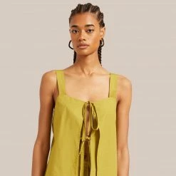 Machete Accessories Acetate Square Midi Hoop Earrings