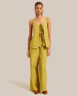 Machete Accessories Acetate Square Midi Hoop Earrings