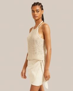 Expert Group Limited Aiden Crochet Double Layer Tank