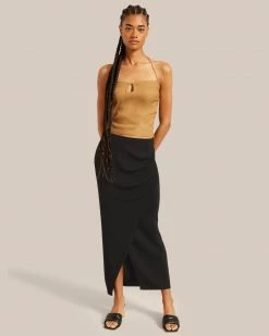 Expert Group Limited Clothing Aliyah Open-Front Wrap Skirt