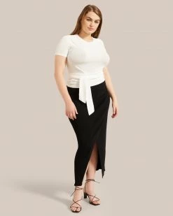 Expert Group Limited Clothing Aliyah Open-Front Wrap Skirt