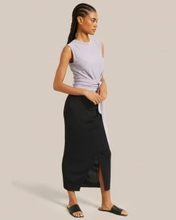 Expert Group Limited Clothing Aliyah Open-Front Wrap Skirt