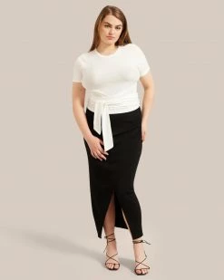 Expert Group Limited Clothing Aliyah Open-Front Wrap Skirt