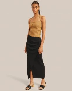 Expert Group Limited Clothing Aliyah Open-Front Wrap Skirt