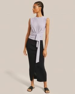 Expert Group Limited Clothing Aliyah Open-Front Wrap Skirt