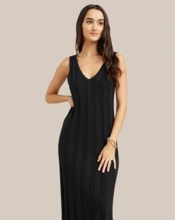 Sky Ocean Development Limited Vacation Anina Reversible Wide Rib Dress