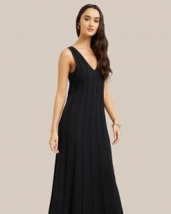 Sky Ocean Development Limited Vacation Anina Reversible Wide Rib Dress