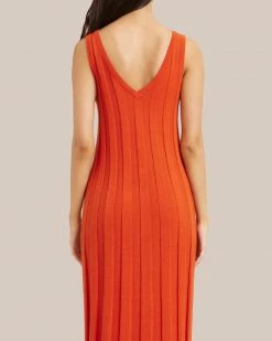 Sky Ocean Development Limited Clothing Anina Reversible Wide Rib Dress