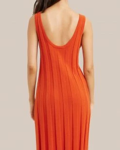 Sky Ocean Development Limited Clothing Anina Reversible Wide Rib Dress