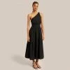 Crescent Clothing Artemis One Shoulder Maxi Dress