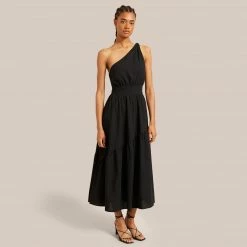 Crescent Clothing Artemis One Shoulder Maxi Dress