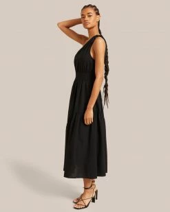 Crescent Clothing Artemis One Shoulder Maxi Dress