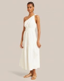 Crescent Artemis One Shoulder Maxi Dress Celebrate
