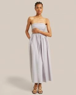 Hua Jia Aurora Ruched Maxi Dress Celebrate