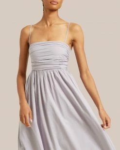 Hua Jia Aurora Ruched Maxi Dress Celebrate