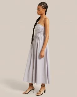 Hua Jia Aurora Ruched Maxi Dress Celebrate