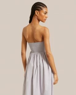 Hua Jia Aurora Ruched Maxi Dress Celebrate