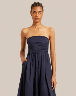 Hua Jia Aurora Ruched Maxi Dress