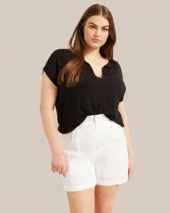 Fashion Apparels Vacation Avery Linen Short