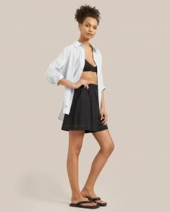 Fashion Apparels Lounge Beau High-Waisted Organic Cotton Short