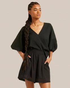 Fashion Apparels Lounge Beau High-Waisted Organic Cotton Short