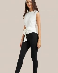 Hua Jia Brooke High Waisted Ponte Pant