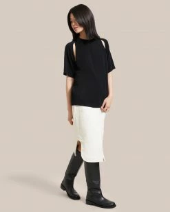 Brilliant Wise Corporation Limited Work Cady Peek-A-Boo Shoulder Sweater