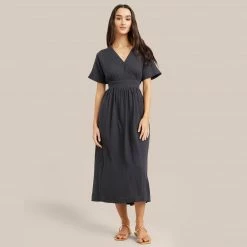 Modern Ref Callisto Short-Sleeve Wrap Dress Clothing